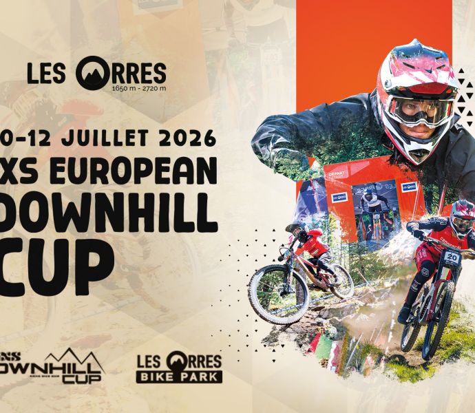 L'IXS, une course de VTT DH d'envergure européenne aux Orres dans les Hautes-Alpes