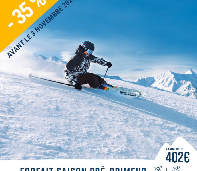 Forfait saison pré-primeur Les Orres, Alpes du sud