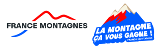 Logo France Montagnes La montagne ça vous gagne 2025