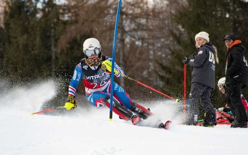 Championnats de France Ski Alpin Elite Candice Hamon