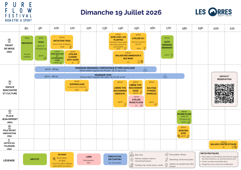 Pure flow ateliers 19 JUILLET 2026
