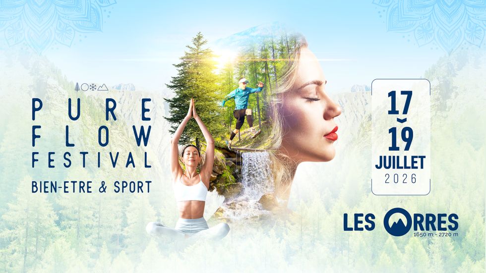 Festival Pure Flow aux Orres dans les Alpes du Sud