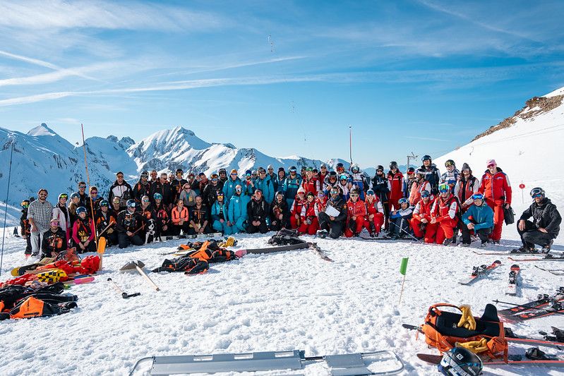 Exercice avalanche Les Orres