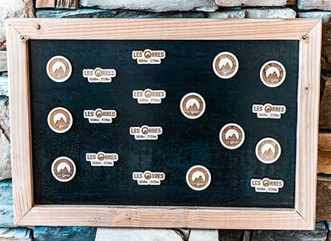 Boutique Les Orres - Magnets