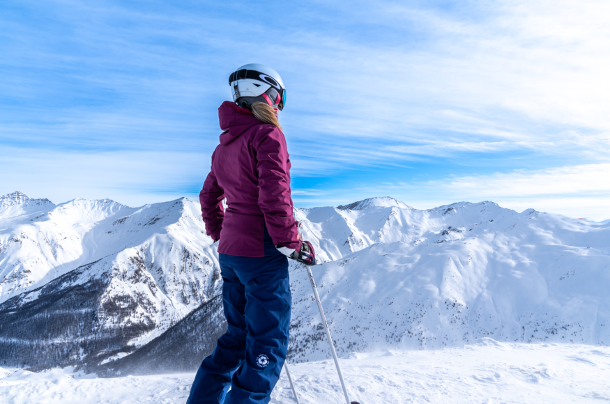 Ski les Orres paysage hiver