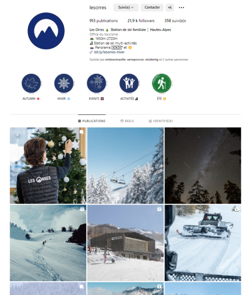 Instagram Les Orres