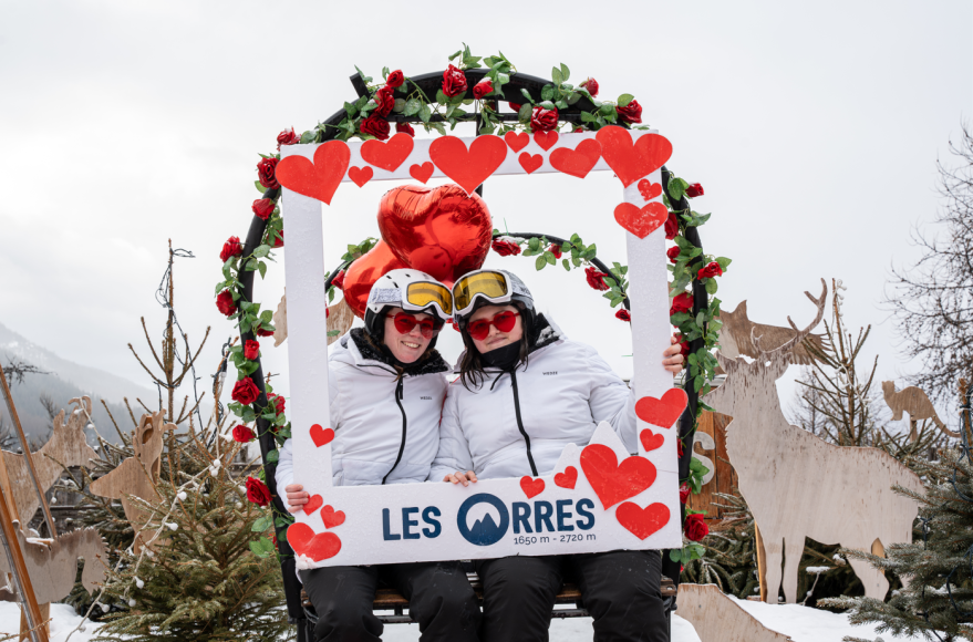 Saint-Valentin amour aux Orres