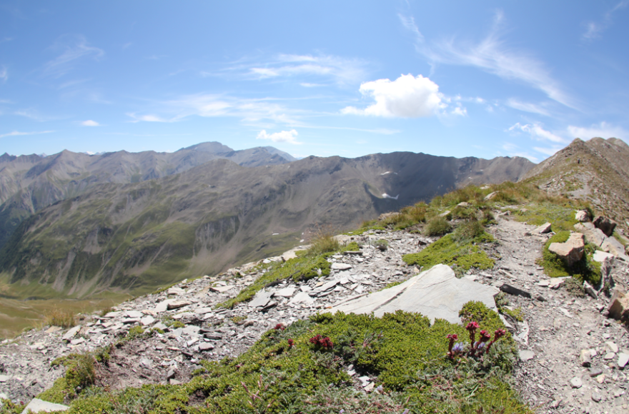 L'Aupillon depuis le Lac de Sainte-Marguerite aux Orres, dans les Hautes-Alpes