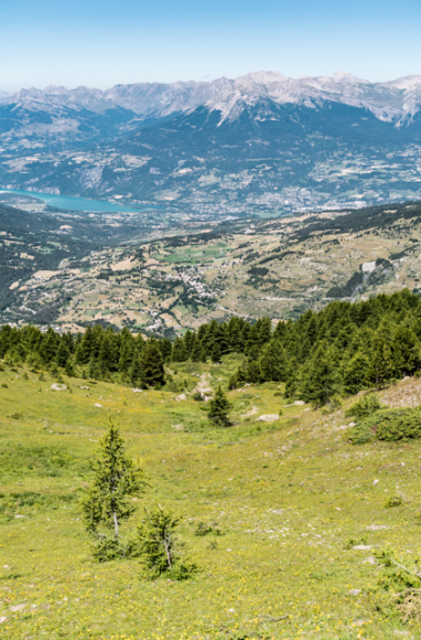 Col de terre rouge, randonnée panoramique aux Orres