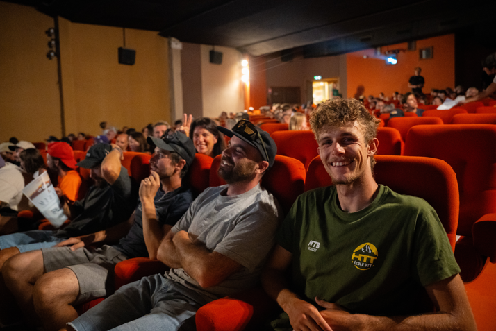 Kilian Bron a fait vibrer Les Orres avec  son film Mirage, dans les Hautes-Alpes