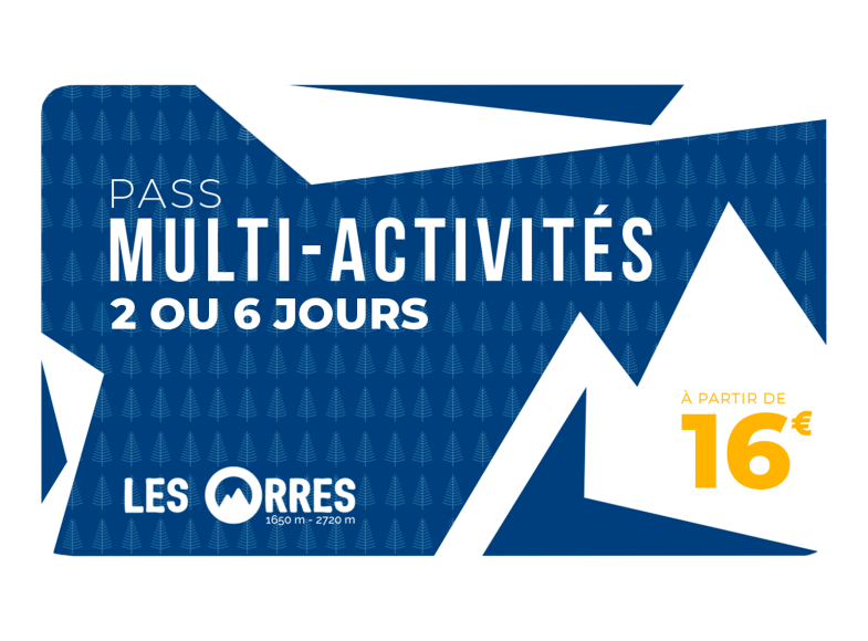Pass Passp'orres multi-activités, Les Orres, Hautes-Alpes
