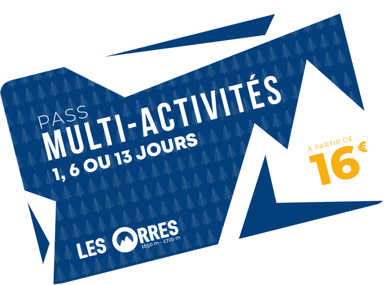 Acheter le pass multi-activités Les Orres