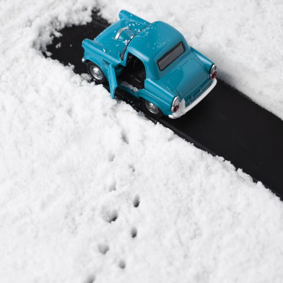 voiture neige jouet