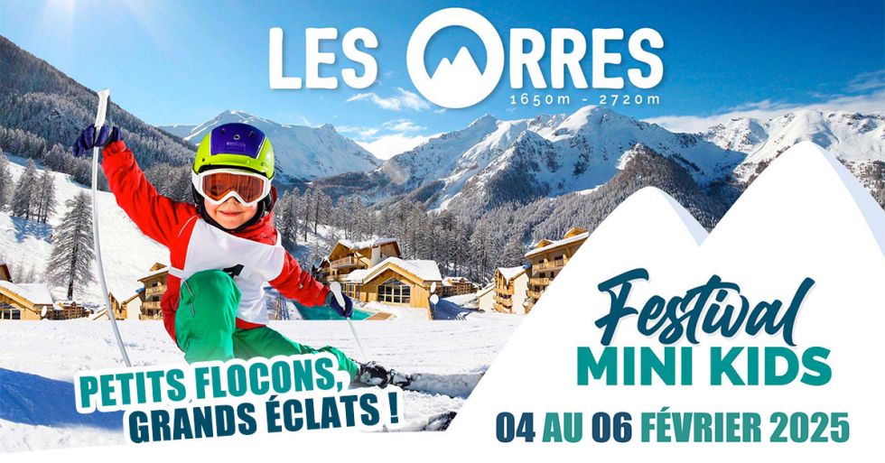 Festival Mini Kids Les Orres, Hautes-Alpes
