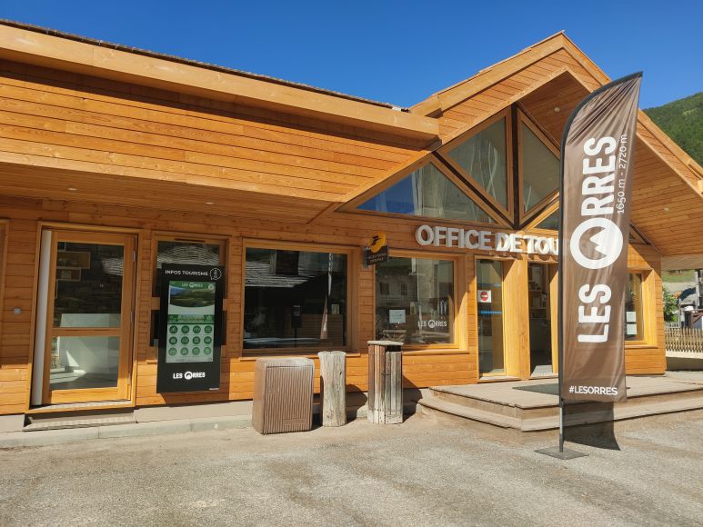 Office de tourisme les Orres été borne interactive