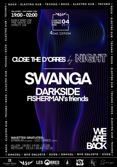 Close the d'Orres, fin de saison d'hiver, Les Orres, Alpes du sud