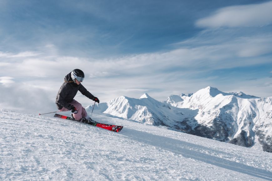 Station Les Orres domaine ski, Les Orres, Hautes-Alpes