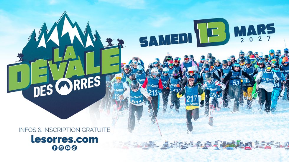 La Dévale des Orres 2027, Alpes du Sud
