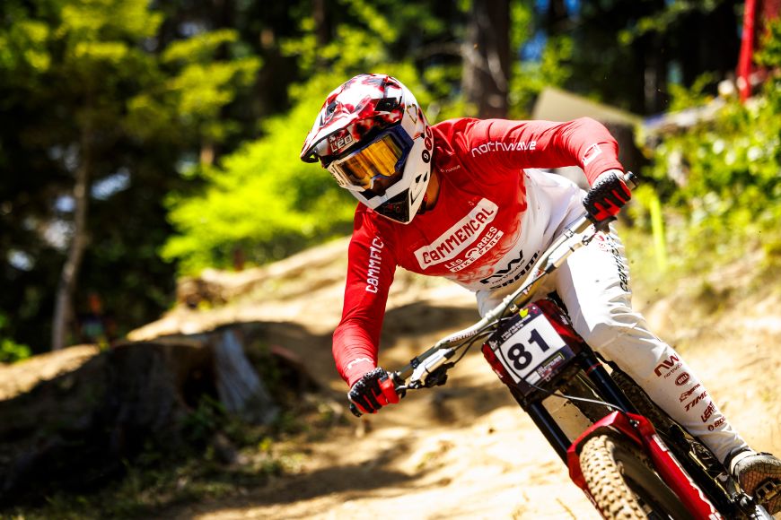 Leo Abella Team Commencal Les Orres bike Park 2024, Alpes du sud