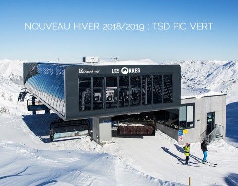Les Orres - Nouveauté - télésiège 