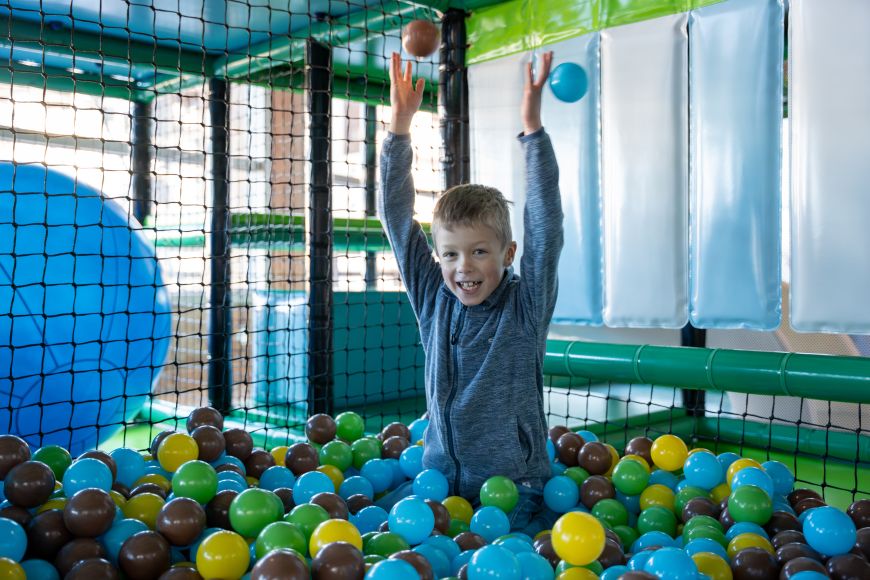 Kids Park, parcours d'obstacle pour les enfants, Les Orres, Alpes du sud