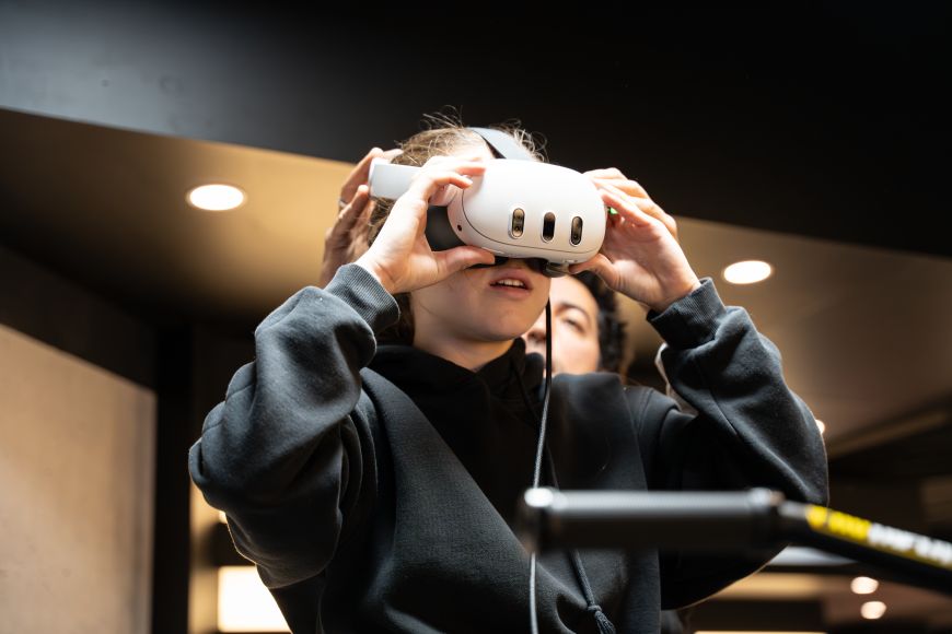 Les Orres, Pole sport innovation psi, simulateur réalité virtuelle dans les Hautes Alpes