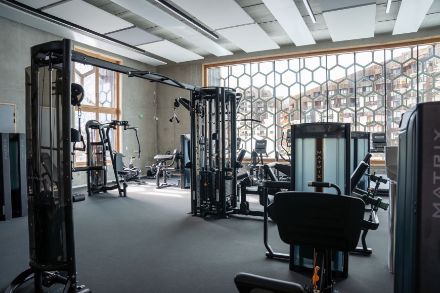 Musculation & cardio, sport aux Orres, Alpes du sud