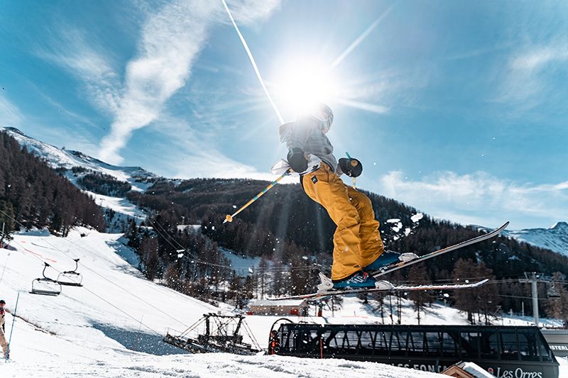 Snowpark les Orres, station de ski Alpes du sud