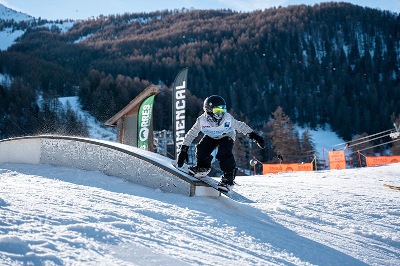 Snowpark Les Orres, ski dans les Alpes du sud