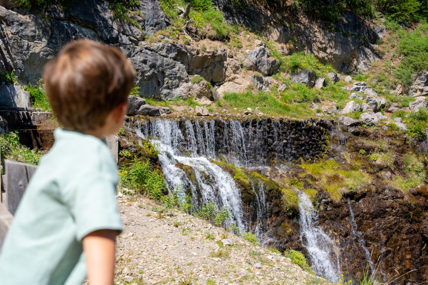 Randonnée en famille aux Orres, Sources de Jéruselam, Hautes-Alpes
