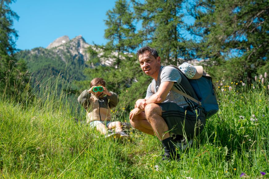 Activités en famille aux Orres en été, Hautes-Alpes