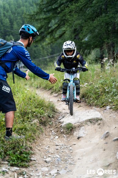 Bike park VTT enfants et famille, Les Orres, Hautes-Alpes