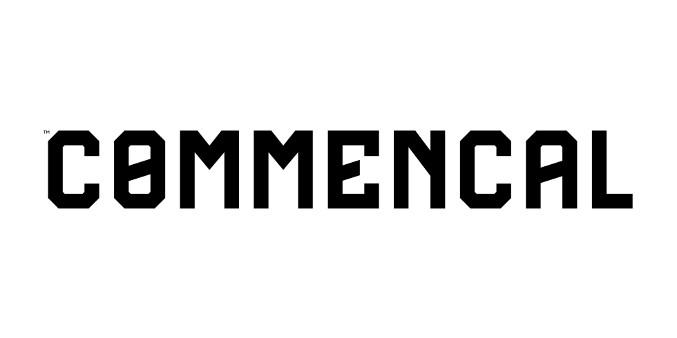 Logo commencal blanc