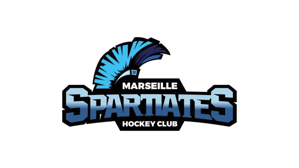 Logo spartiates Marseille Hockey, partenaires de la station des Orres