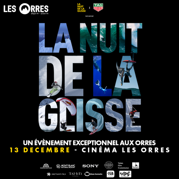 La Nuit de la Glisse au Cinéma de l'Ubac le samedi 13 décembre aux Orres dans les Alpes du Sud