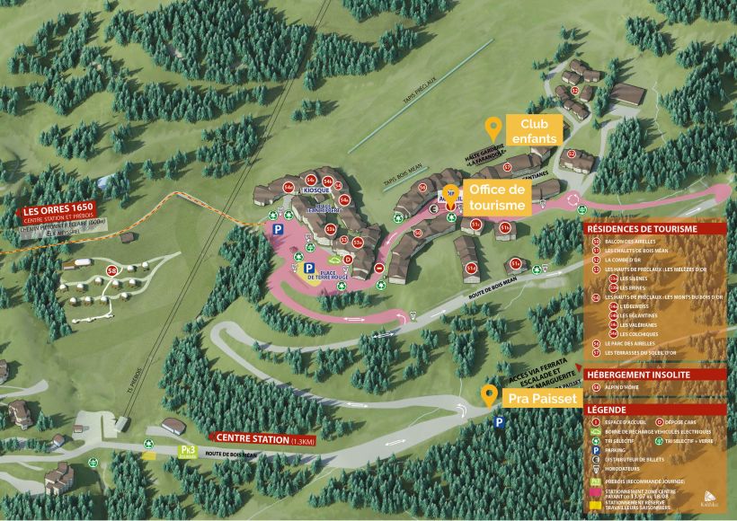 Plan des activités  et ateliers - Festival détox et bien-être Les Orres 1800, Hautes-Alpes.jpg