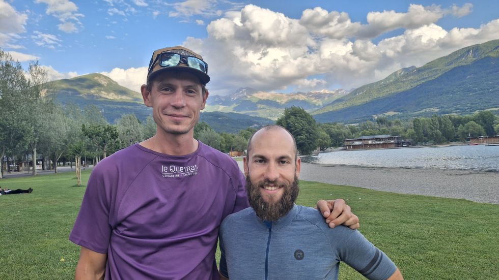 Robin et Gabin, organisateurs de la Skyrace des Orres