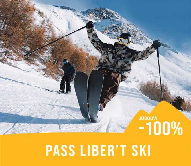 Liber'T ski, station les Orres, Hautes-Alpes