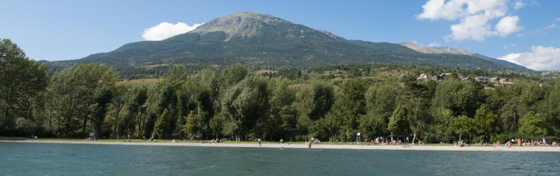 Plage du plan d'eau d'Embrun - Plage du plan d'eau d'Embrun