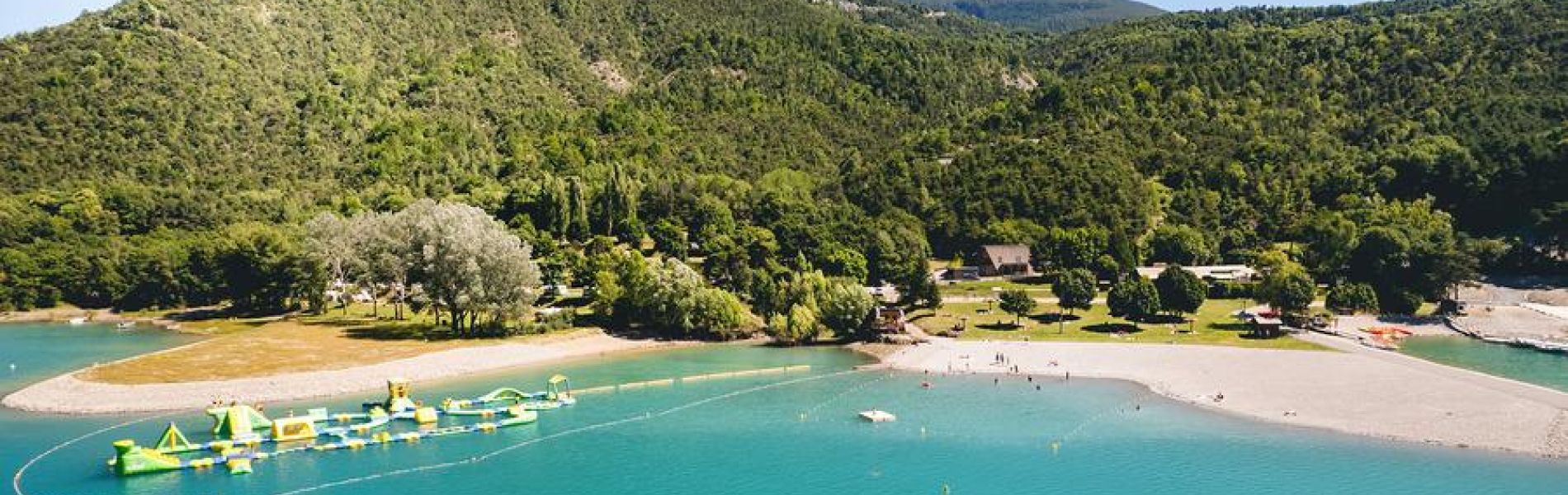 Plage et base nautique de Saint-Vincent-les-Forts - Plage de Saint-Vincent-les-Forts