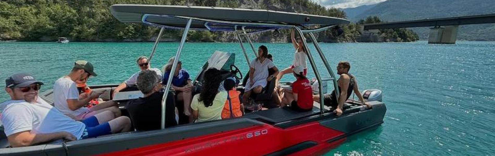 Serre Ponçon tour - Promenade en bateau - Apéro bateau_Savines-le-Lac - 