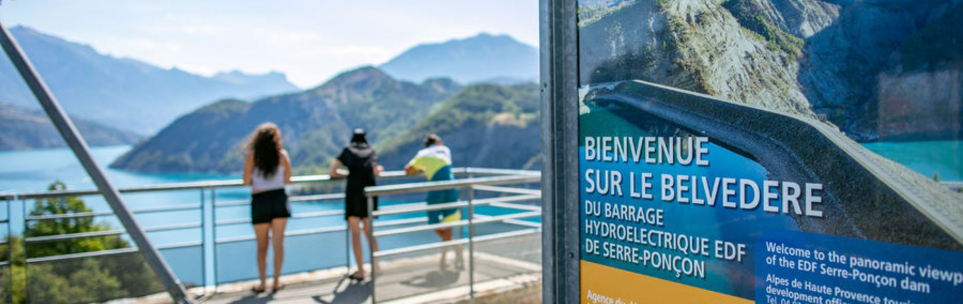 Belvédère du barrage de Serre-Ponçon - Belvédère du barrage de Serre-Ponçon