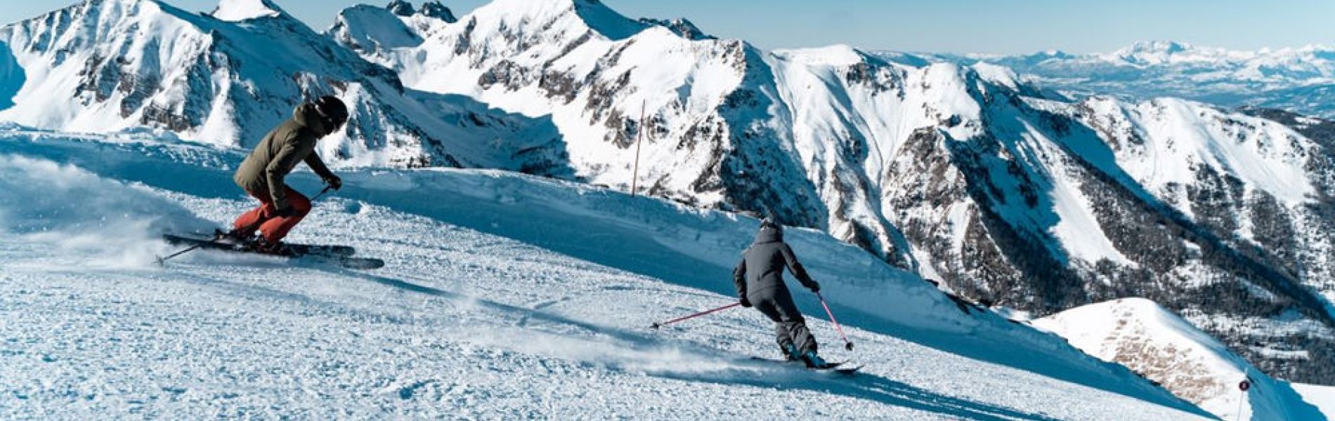 Les Orres - Piste ski Bergerie - Les Orres - Piste ski Bergerie