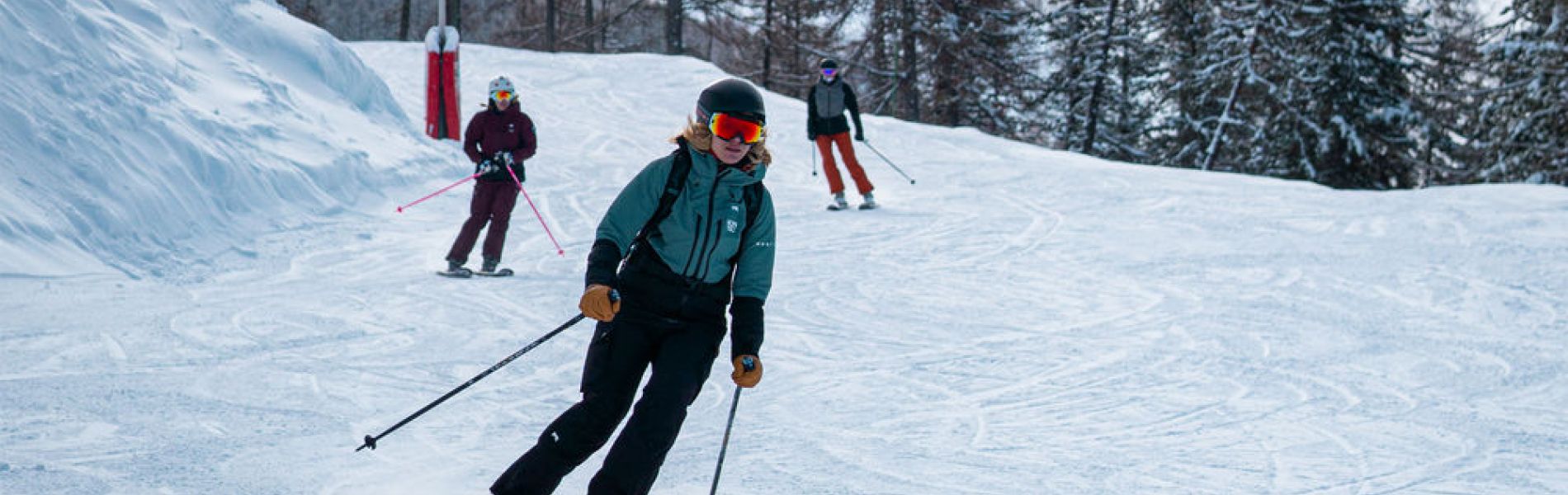 Les Orres - Piste Edelweiss - Les Orres - Piste Edelweiss Les Orres - Piste Edelweiss - Les Orres - Piste Edelweiss