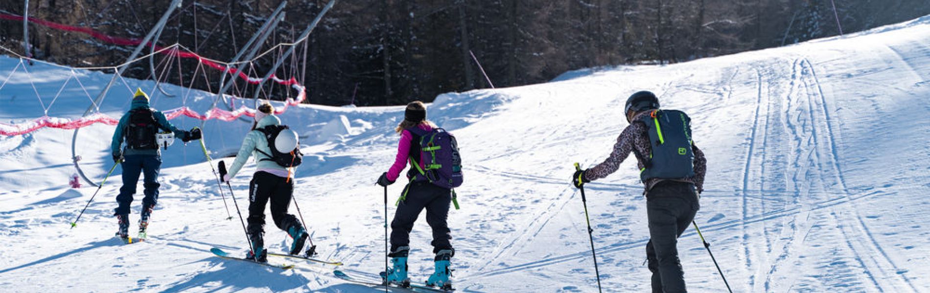 Les Orres - Piste ski randonée - Les Orres - Piste ski randonée