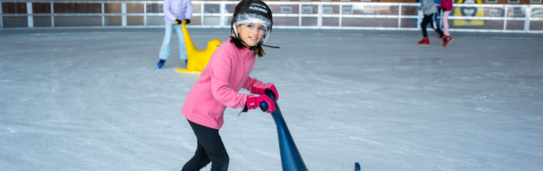 Jardin de glace à la patinoire_Les Orres - Jardin de glace à la patinoire_Les Orres