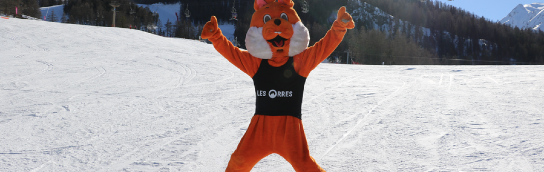 Rencontre avec l'Happy, notre mascotte_Les Orres - Rencontre avec l'Happy, notre mascotte_Les Orres