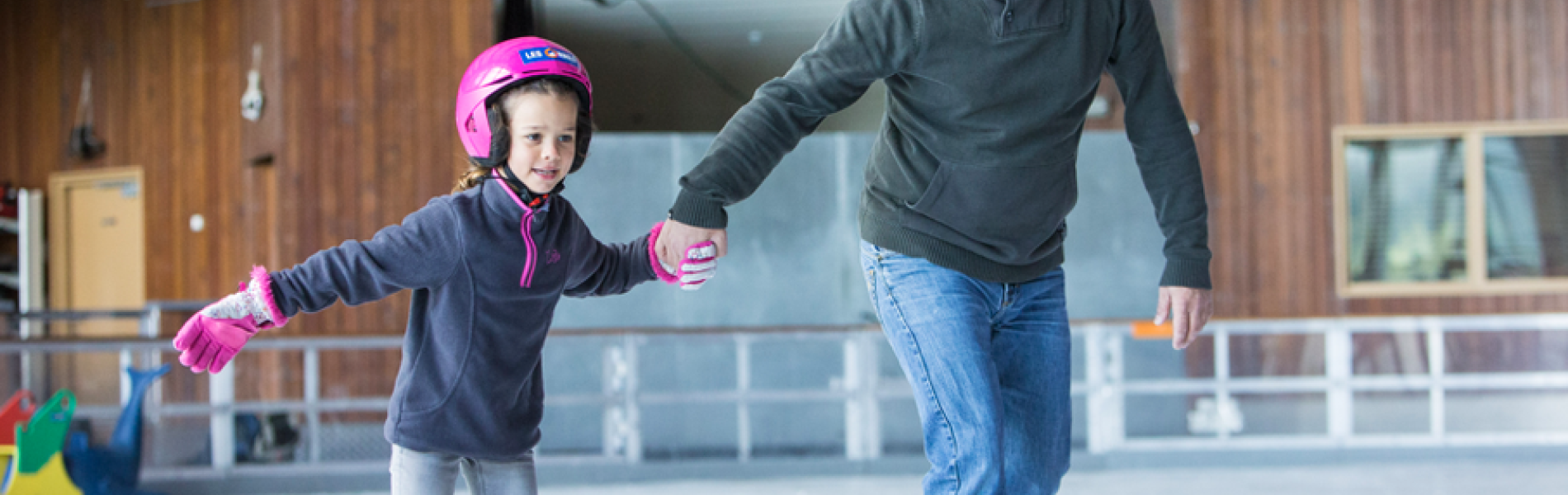 Rencontre avec L'Happy à la patinoire_Les Orres - Rencontre avec L'Happy à la patinoire_Les Orres