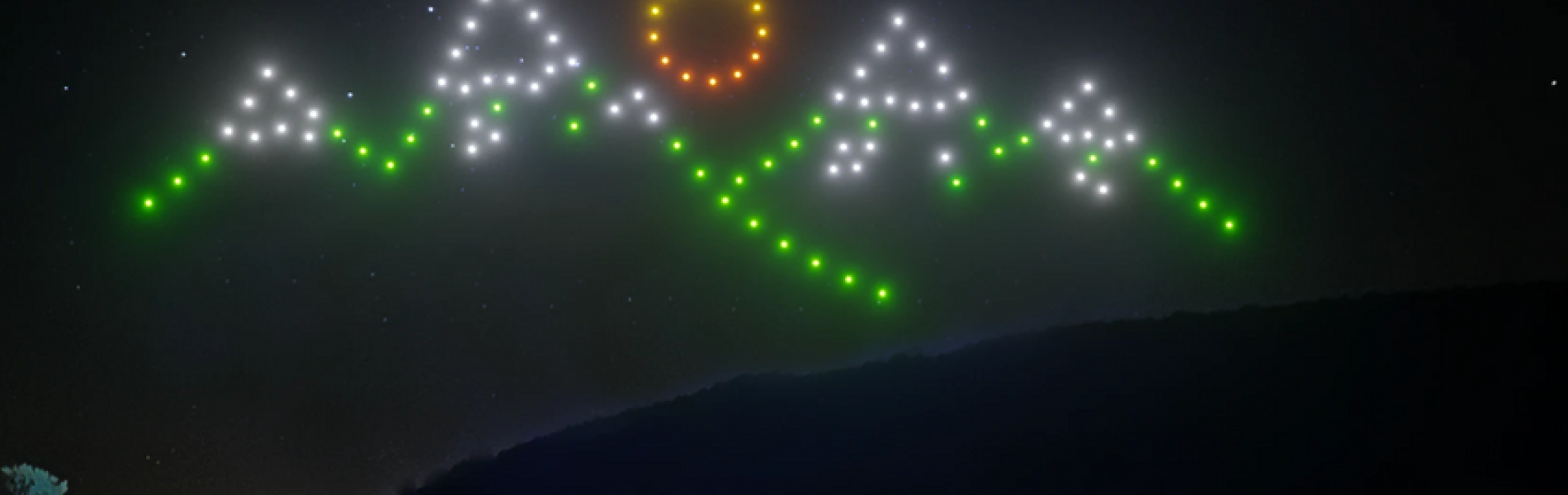 Spectacle de drones_Les Orres