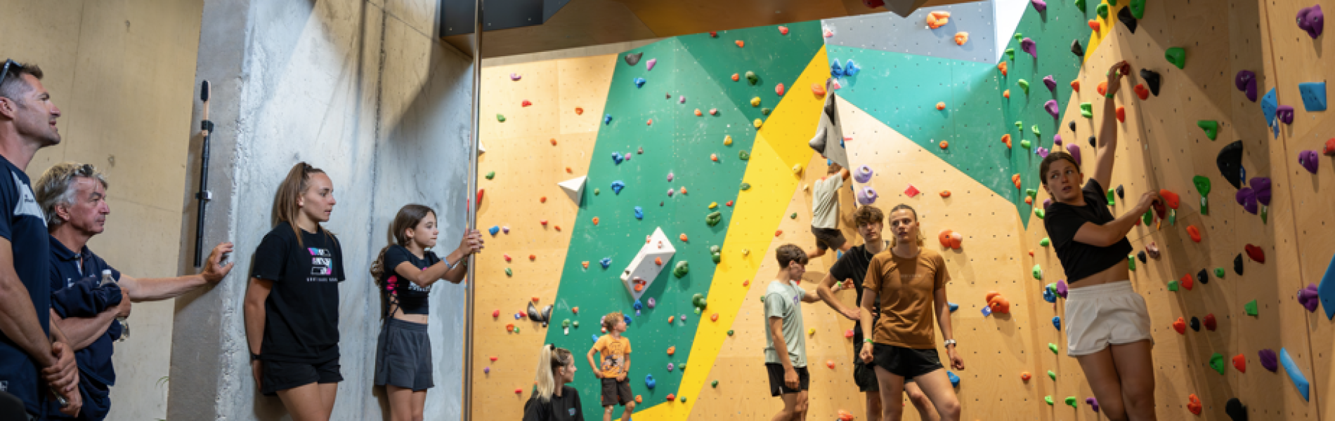 Découverte de l'escalade en famille au Pôle Sport Innovation_Les Orres